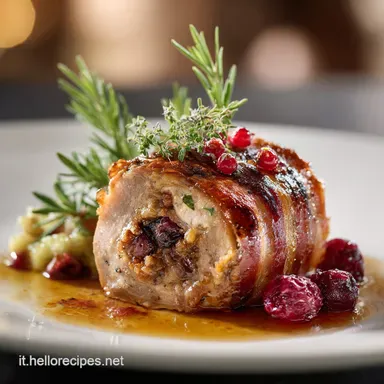 Idee per Cena Festiva di Dicembre: Faraona Ripiena Elegante Scheda ricetta