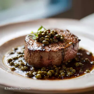 Filetto al Pepe Verde: Salsa in 20 Minuti Scheda ricetta