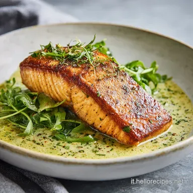 Filetto di Salmone al Forno Semplice in 20 Minuti Scheda ricetta