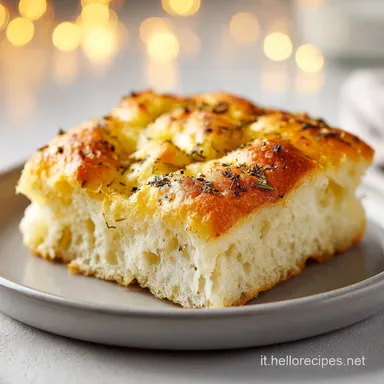 Focaccia in Friggitrice ad Aria: Croccante e Soffice in 25 Minuti Scheda ricetta