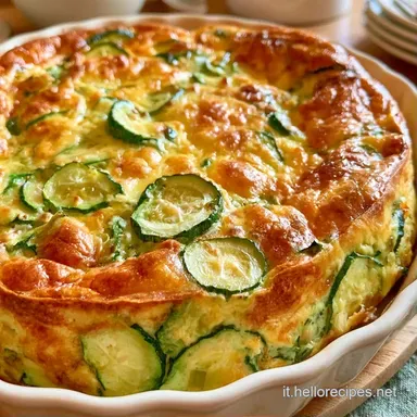 Frittata Di Zucchine per 4 Persone Scheda ricetta