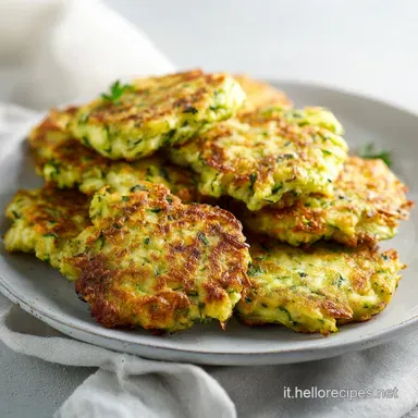 Frittelle di Zucchine Croccanti per 4 Persone Scheda ricetta