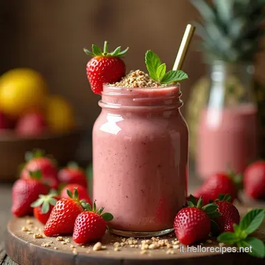 Frullato Smoothie Energetico Il Segreto PreWorkout Scheda ricetta
