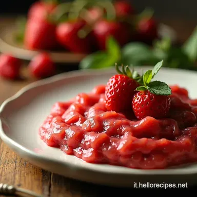 Frullato di Fragole Senza Lattosio Un Sorso di Estate Scheda ricetta