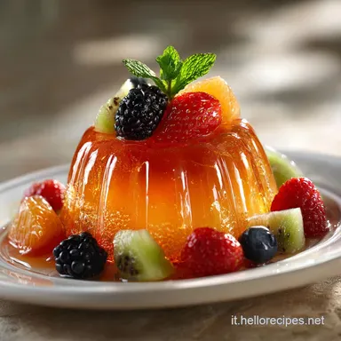 Gelatina di frutta ricetta facile fresca e cristallina Scheda ricetta