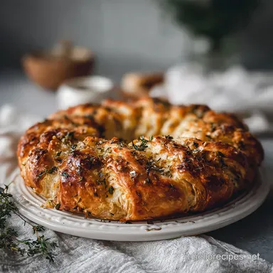 Ghirlanda Sfoglia con Prosciutto Scheda ricetta