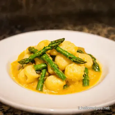 Gnocchi di Semolino con Asparagi La Ricetta Cremosa Scheda ricetta