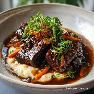 Guancia di Manzo Brasata: Cottura Lenta per 4