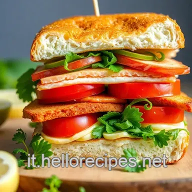 Club Sandwich Perfetto: Il Mio Tocco Italiano Segreto! Scheda ricetta