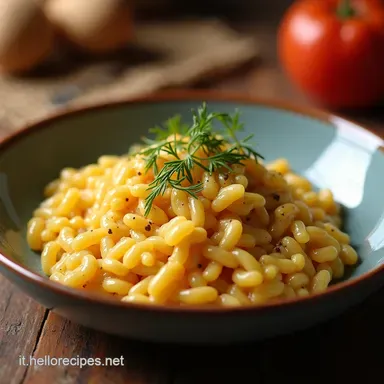 Il Risotto Digestivo al Melograno Unesplosione di gusto Scheda ricetta