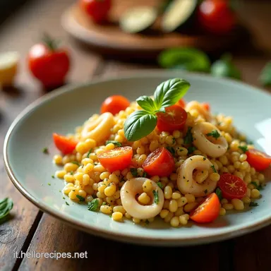 Cous Cous di Pesce ai Frutti di Mare La Ricetta allo Zafferano Scheda ricetta