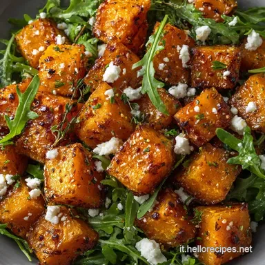 Insalata Autunnale con Zucca in 30 Minuti Scheda ricetta