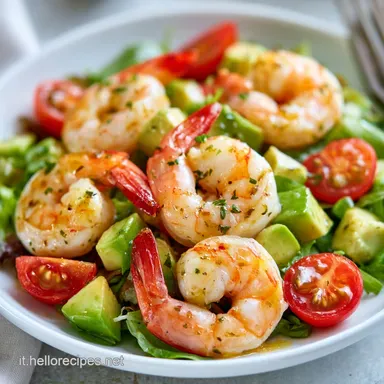 Insalata Avocado e Gamberetti: 20 Minuti Scheda ricetta