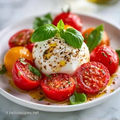 Insalata Caprese in 10 Minuti Scheda ricetta