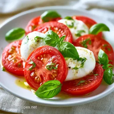 Insalata Caprese Con Mozzarella Di Bufala Scheda ricetta