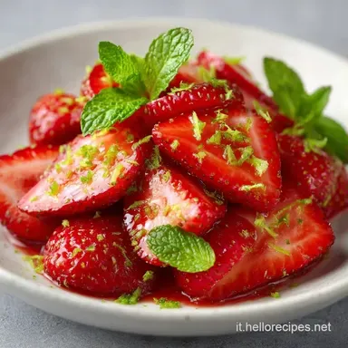 Insalata Di Frutta Fragole Lime In 10 Minuti Scheda ricetta