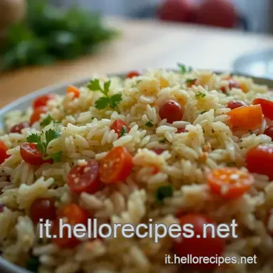 Insalata di Riso Perfetta: La Ricetta di Nonna! Scheda ricetta