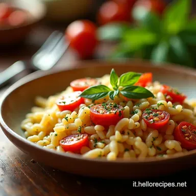 Insalata Fredda di Orzo Il Segreto della Mia Citronnette Perfetta Scheda ricetta