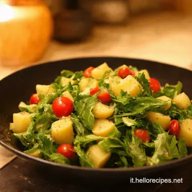 Insalata con patate fagiolini elamponi Unesplosione di gusto Scheda ricetta
