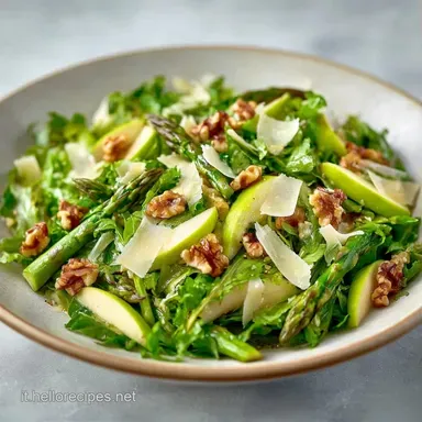 Insalata Primavera di Stagione con Noci Scheda ricetta