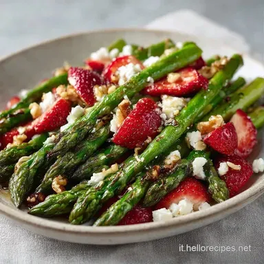 Insalate Sfiziose con Asparagi e Fragole Scheda ricetta