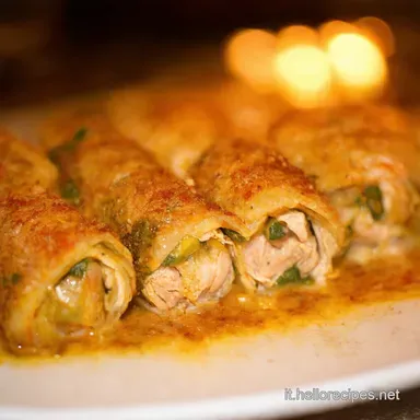 Involtini di Pollo alla Mediterranea La Ricetta della Nonna Scheda ricetta