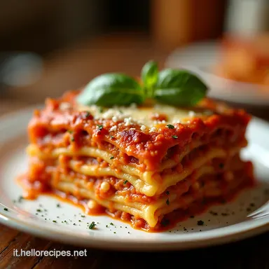 La Ricetta per la Festa Lasagna della Nonna che Scioglie il Cuore Scheda ricetta