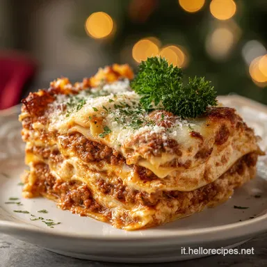Menu di Natale con Lasagne al Forno: Ricette Tradizionali Natale Scheda ricetta