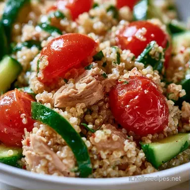 Insalata di Quinoa con Tonno per 4 Scheda ricetta