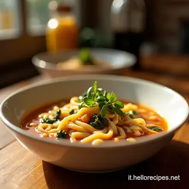 Minestra Orzo e Verdure Sprint Zuppa che Scalda il Cuore Scheda ricetta