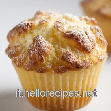 Muffin al Limone: La Ricetta Facile per una Colazione Solare! Scheda ricetta