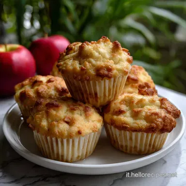 Muffin Yogurt e Mele Fatto in Casa: Soffici e Veloci Scheda ricetta