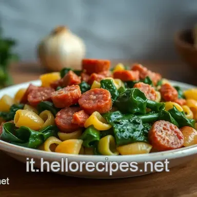 Orecchiette Cavolo Nero e Salsiccia: Bacio Toscano!