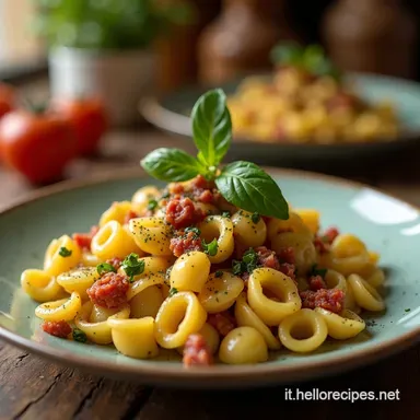 Orecchiette Veraci Ricette di cibo Rabe Rivisitate Scheda ricetta