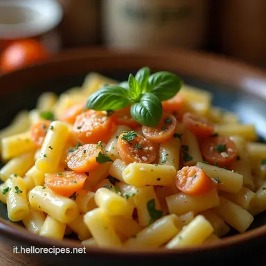 Paccheri con Patate e Cozze Cremosi Ricetta Mare e Terra Facile Scheda ricetta