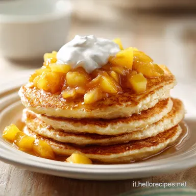 Pancake con Mela e Yogurt in 15 Minuti Scheda ricetta