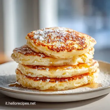 Pancake alla Ricotta per 4 Porzioni Scheda ricetta