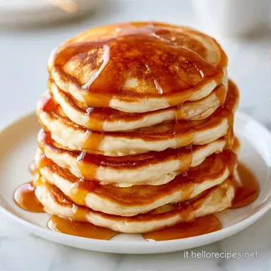 Pancake Senza Burro Veloci in 15 Minuti Scheda ricetta