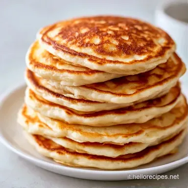 Pancake Senza Lattosio Leggeri in 20 Min Scheda ricetta