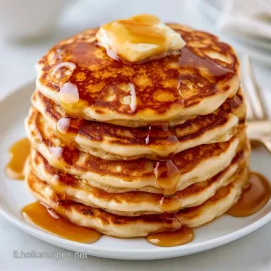 Pancake Veloci Senza Riposo in 15 Minuti Scheda ricetta