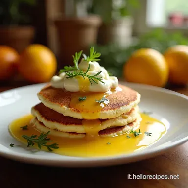 Brunch Ricette Perfette Pancakes Soffici al Limone e Ricotta Scheda ricetta