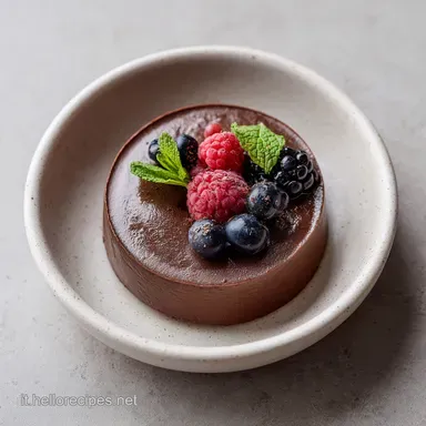 Panna Cotta Al Cioccolato per 4 Porzioni: Ricetta Cremosa Scheda ricetta