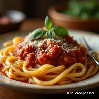 Pasta al Forno della Nonna Il Rag&ugrave; Lento Perfetto Scheda ricetta