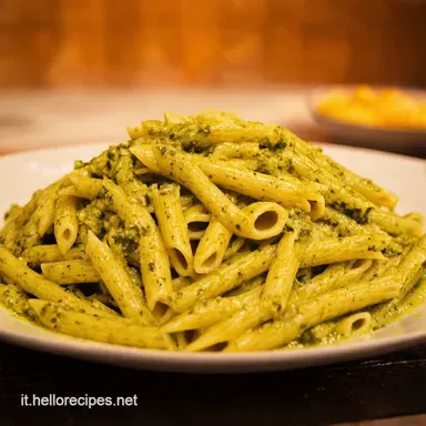 Pasta al Pesto Perfetta La Ricetta della Nonna Pina Scheda ricetta