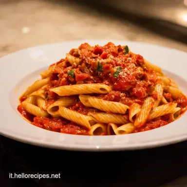 Pasta allArrabbiata La Ricetta Romana che Scalda il Cuore Scheda ricetta