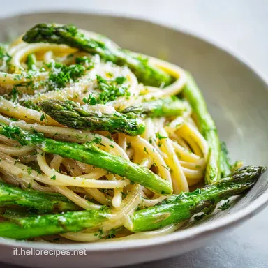 Pasta agli Asparagi: Preparazione in 15 Minuti Scheda ricetta