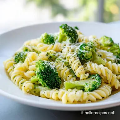 Pasta con Broccoli Cremosa per 4 Porzioni Scheda ricetta