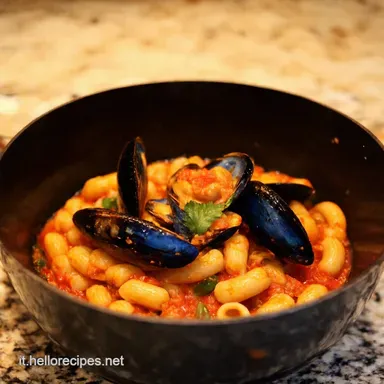 Cozze Fagioli Pasta Ricetta Napoletana che Scalda il Cuore Scheda ricetta