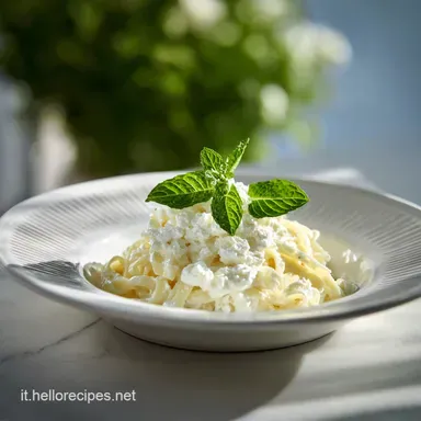 Pasta e Ricotta Cremosa per 4 Persone Scheda ricetta