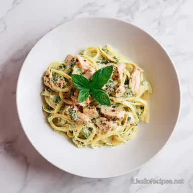 Pasta Pesce Spada e Menta in 20 Minuti Scheda ricetta